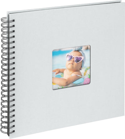 Walther SA-110-BL Fun Baby Selection - Spiralalbum - Größe 30 x 30 cm - Hellblau