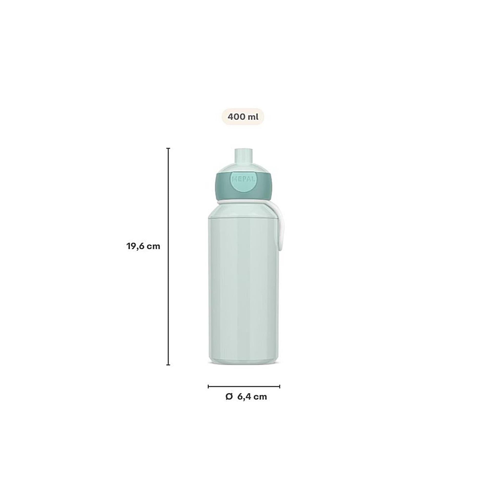 MEPAL -Trinkflasche Pop -up Campus 400 ml - coole Minze