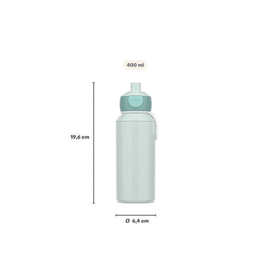MEPAL -Trinkflasche Pop -up Campus 400 ml - coole Minze