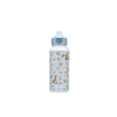 Mepal Trinkflasche Pop-Up Campus 400 ml - Waldfreunde | 2 Stk