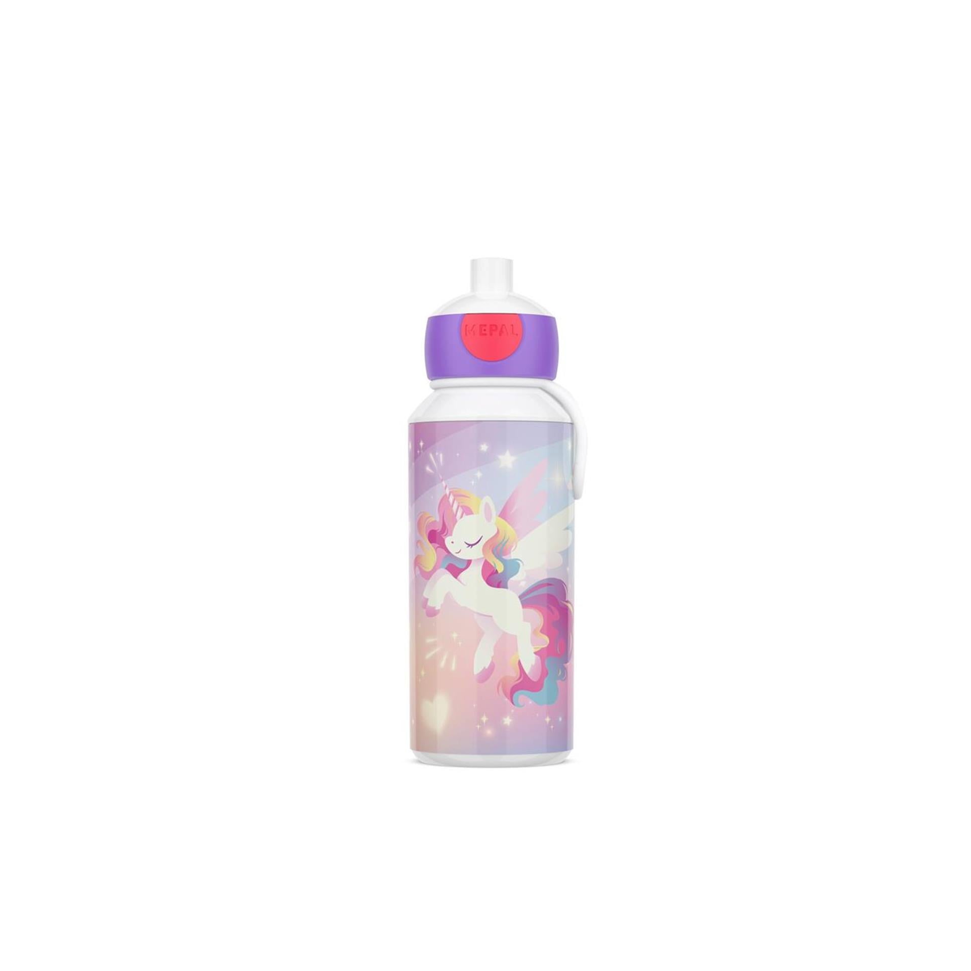 MEPAL -Trinkflasche Pop -up Campus 400 ml - Einhornglühen