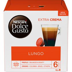 Kaffeetassen Nescafe Dolce Gusto Lungo 16 Stück