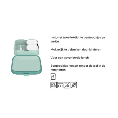 Bento Lunchbox Campus Groot - Coolblau