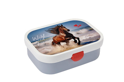 Mepal Lunchbox Campus Wildpferd weiß blau