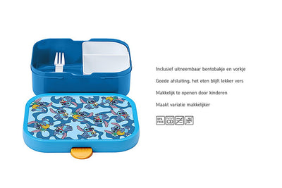 MEPAL Campus Lunchbox Stitch Blau