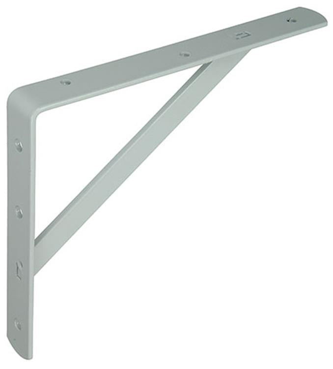 1015313 - Regalträger verstärkt weiß 200x250mm | 10 Stück