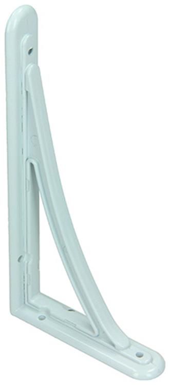 1015316 - verstärkte Kegelsohle Alu weiß 175x100 mm | 6 Stück