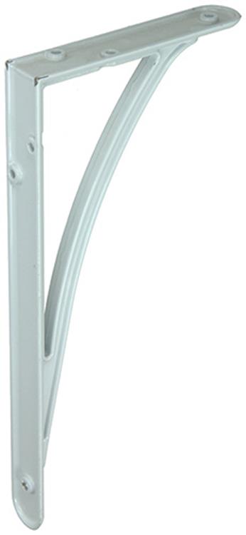 1015317 - verstärkte Kegelsohle Alu weiß 250x125 mm | 6 Stück