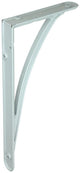 1015317 - verstärkte Kegelsohle Alu weiß 250x125 mm | 6 Stück