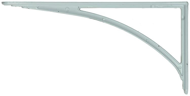 1015318 - verstärkte Kegelsohle Alu weiß 300x150 mm | 6 Stück