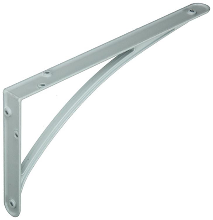 1015318 - verstärkte Kegelsohle Alu weiß 300x150 mm | 6 Stück