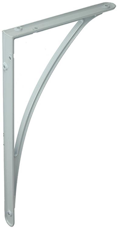 1015319 - verstärkte Kegelsohle Alu weiß 350x200 mm | 6 Stück