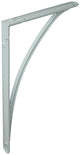 1015319 - verstärkte Kegelsohle Alu weiß 350x200 mm | 6 Stück