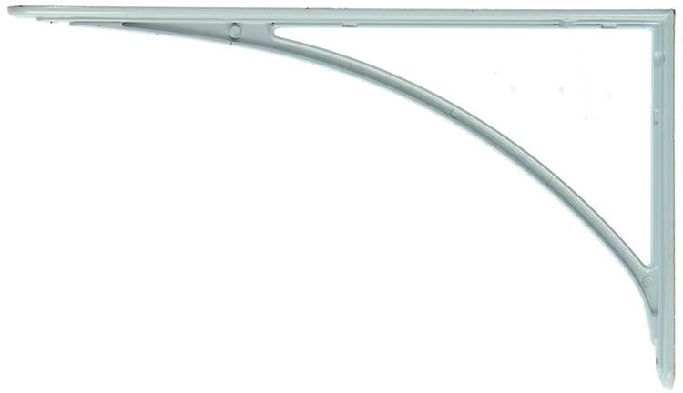 1015319 - verstärkte Kegelsohle Alu weiß 350x200 mm | 6 Stück