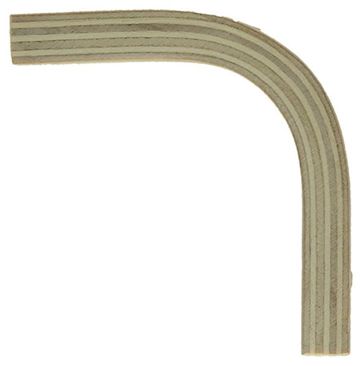 1015320 - Konsolensperrholz natur 80x80mm | 10 Stück