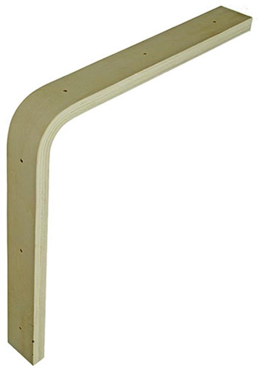 1015323 - Konsolensperrholz natur 290x290mm | 10 Stück