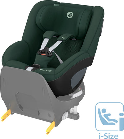 Maxi-Cosi Pearl 360 i-Size – Autositz – ca. 3 Monate bis 4 Jahre – Flexispin-Rotation mit einer Hand – authentisches Grün