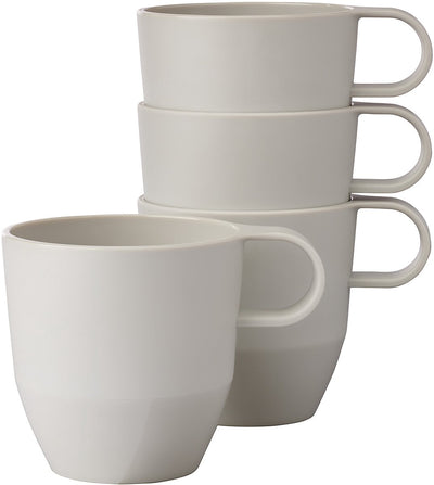 Mepal Becher Silueta - 4x 300 ml - Kaffeetasse - Nordic White
