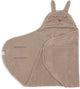 Jollein Baby-Wickeldecke – 100 x 105 cm – Bunny Cloudy Rib – Milchkaffee