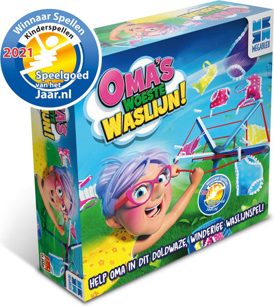 Brandunit Megableu Oma Apos; S Woeste Waschlinie Action -Spiel