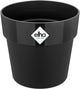 Elho b.for original rund 18 – Blumentopf für den Innenbereich – 100 % recycelter Kunststoff – ø 18,0 x h 16,5 cm – Living Black