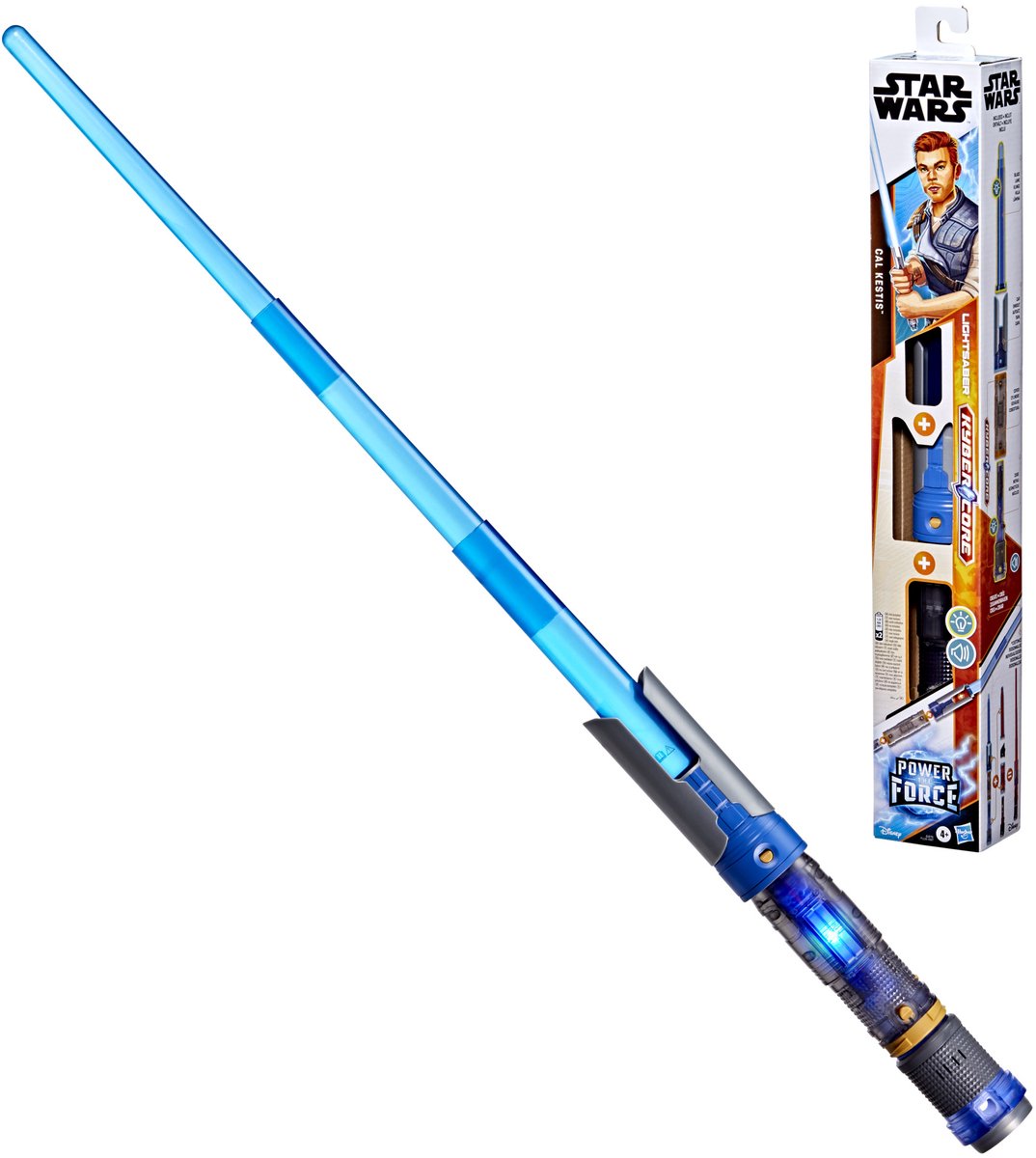 Hasbro Star Wars Lichtschwert Forge Kyber Core Cal Kestis – elektronisches Lichtschwert