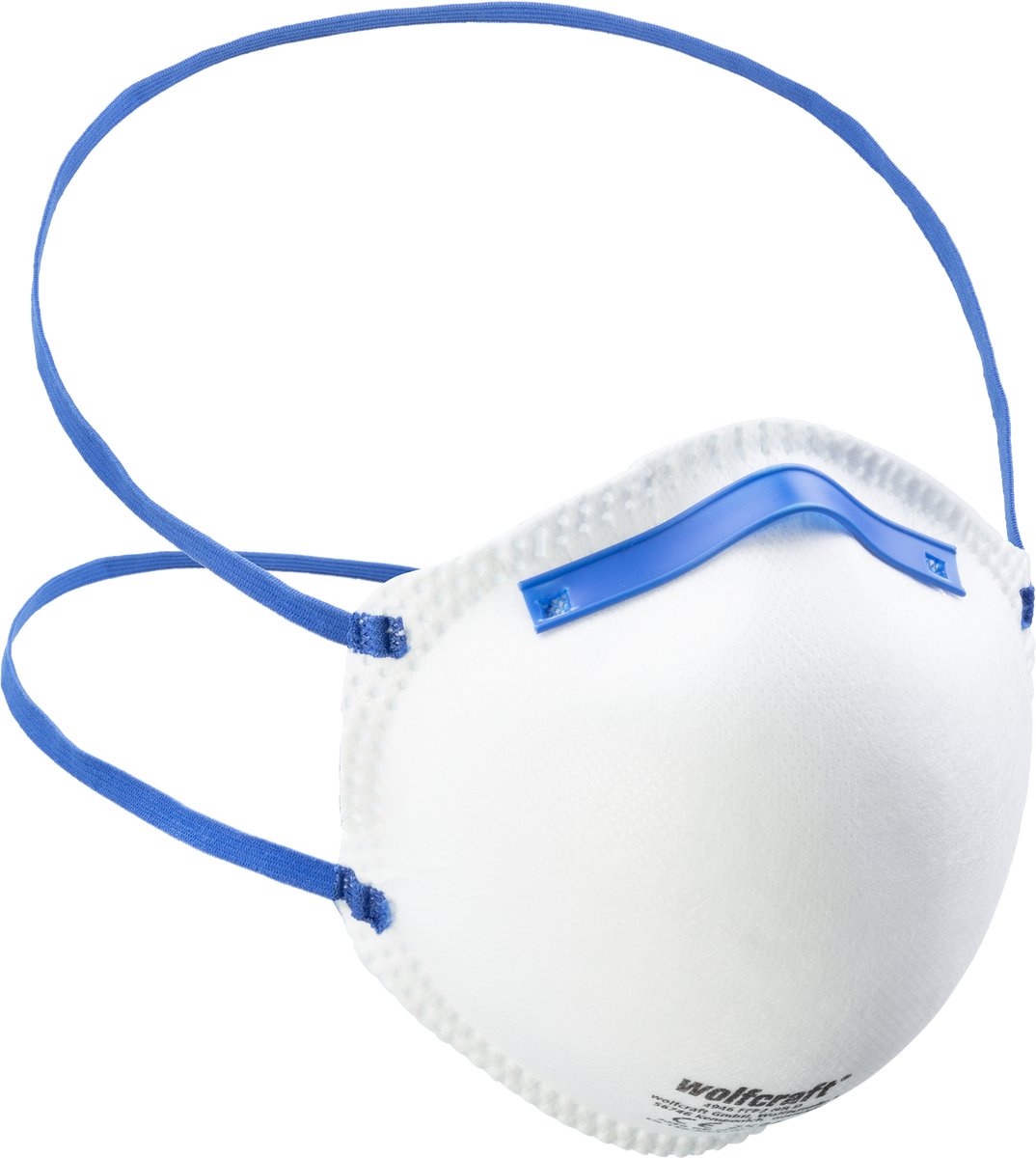 Wolfcraft – Staubmaske – 15 Stück – vorgeformte FFP2-Staubmasken – 4946000