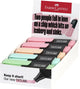 Faber-Castell Textmarker TXTLNR – Mini – 10 Stück – verschiedene Pastellfarben – Textmarker – FC-154211