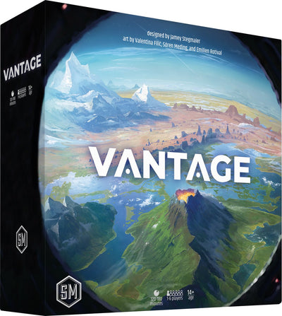 Asmodee Vantage-Brettspiel – 1 bis 6 Spieler