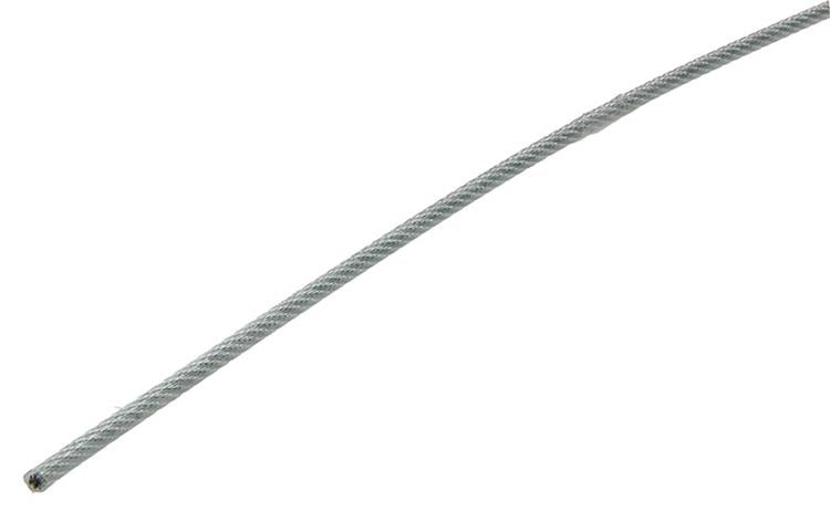 1015570 - Stahlseil PVC-Mantel 6x7 100m3-4mm Tragfähigkeit 100kg DIN EN12385-4 | 100 Stück