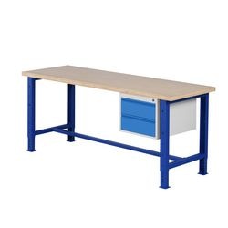 Komplette Werkbank inklusive Platte 200 breit