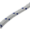 Mack 1013977 - PP-Geflecht, weiß, blau, 8 mm, 15 m | 5 Stück