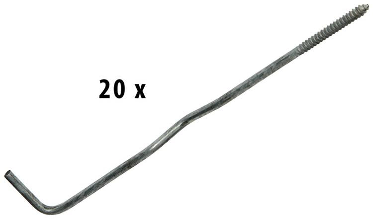Mack 1013970 - 20 Maueranker verzinkt 180x40x4mm | 5 Stück