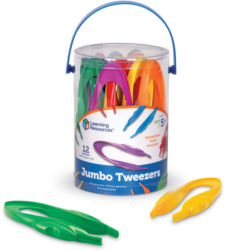 Lernressourcen Primary Science® Jumbo-Pinzette™ (12er-Set) – große Pinzette