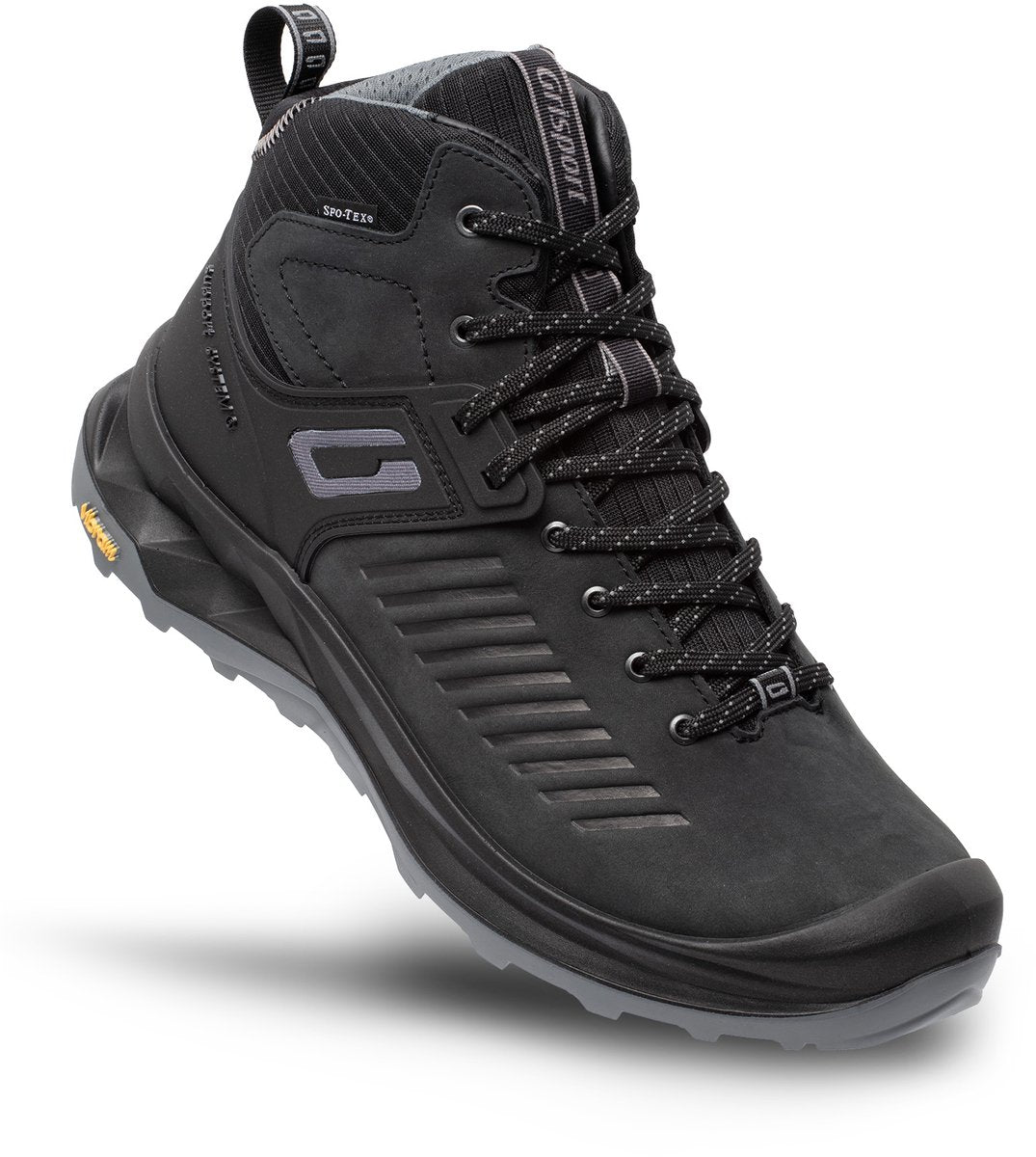 Grisport Journey Mid Unisex-Wanderstiefel – Schwarz