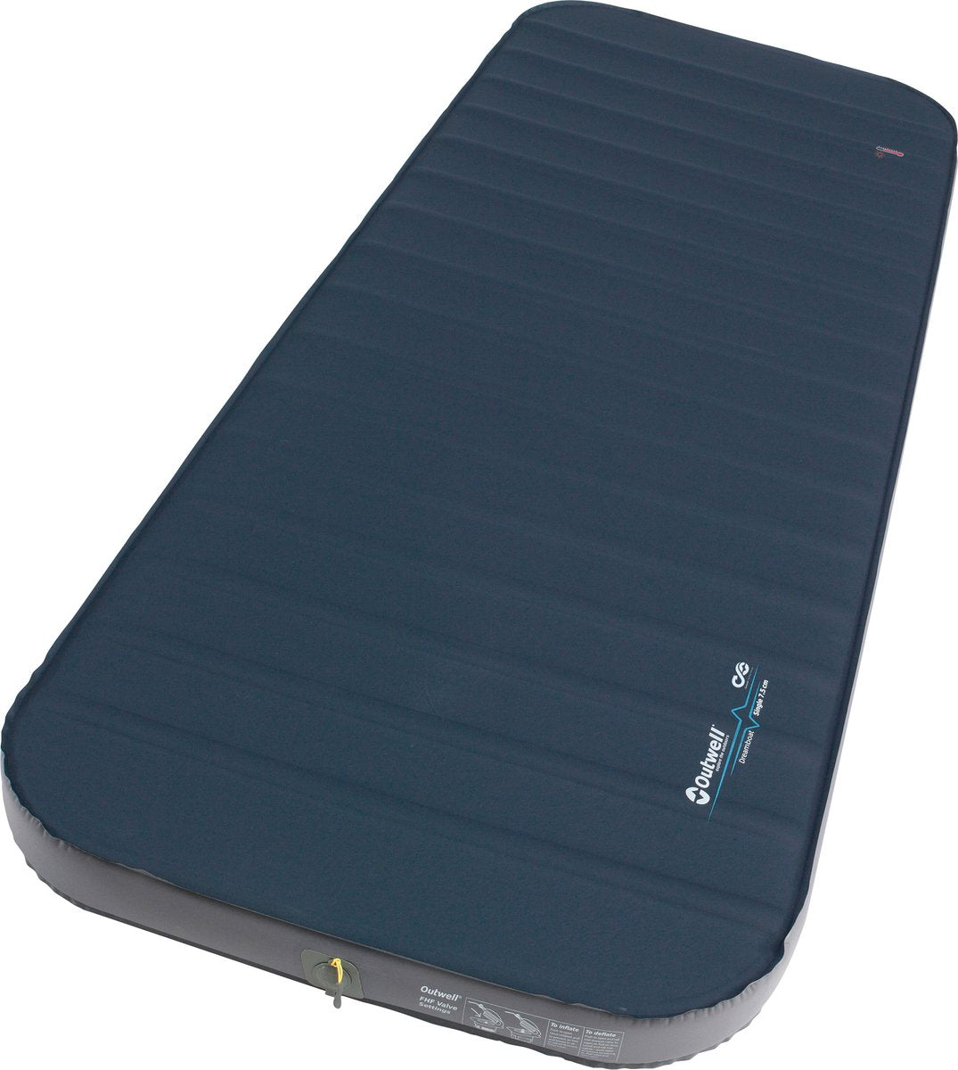 Outwell selbstaufblasende Matte Dreamboat Single 7,5 cm