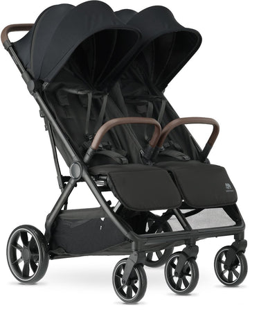 Deryan Luxus Rolo X2 XL V2 Doppelbuggy – Duo Buggy – Schwarz
