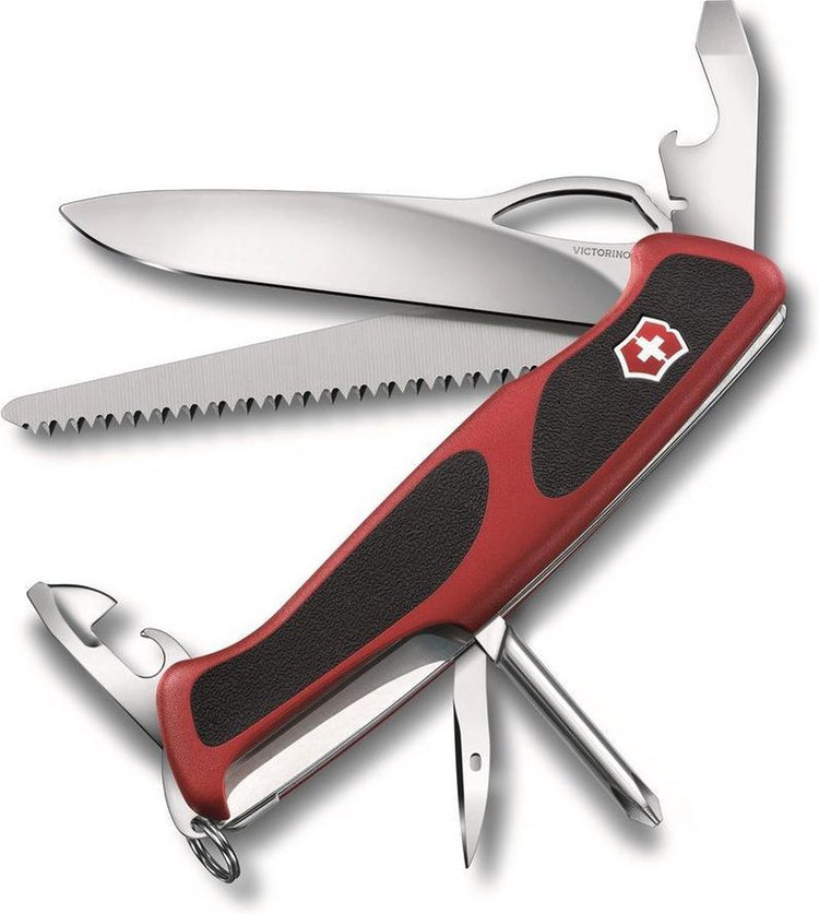 Victorinox Rangergrip 78 Taschenmesser 12 Funktionen rot schwarz