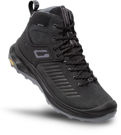 Grisport Journey Mid Unisex-Wanderstiefel – Schwarz