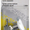 Mack 1014017 - Zylinder-Aufputz-Schrankschloss ø 16 mm l20 mm | 5 Stück