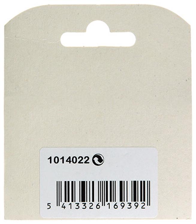 Mack 1014022 - Briefschrankschloss vernickelt 30 mm | 5 Stück