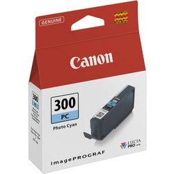 Tintenpatrone Canon PFI-300PC Foto Cyan