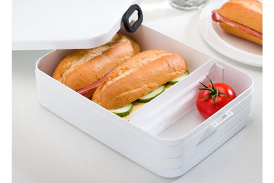 MEPAL -Lunchbox Large Nordic Black machen eine Pause