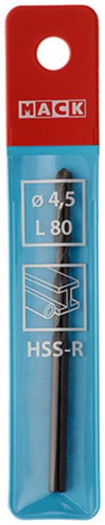 Mack 1018182 - Universalbohrer HSS R ø 4,5 x 80 mm | 5 Stück