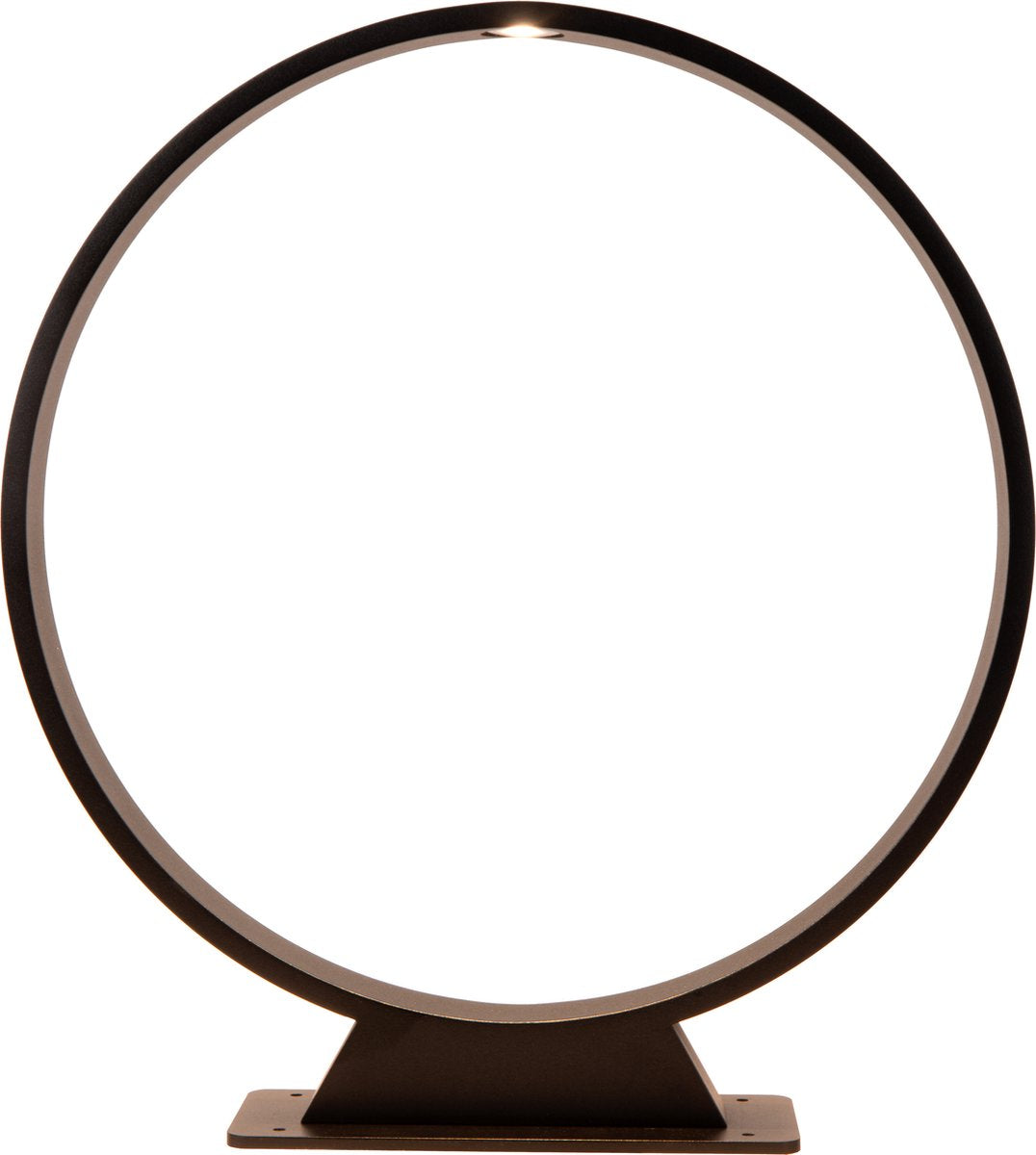 Lucide Jerel - Sockellampe - ø 40 cm - LED - 1x5W 3000K - IP54 - Schwarz