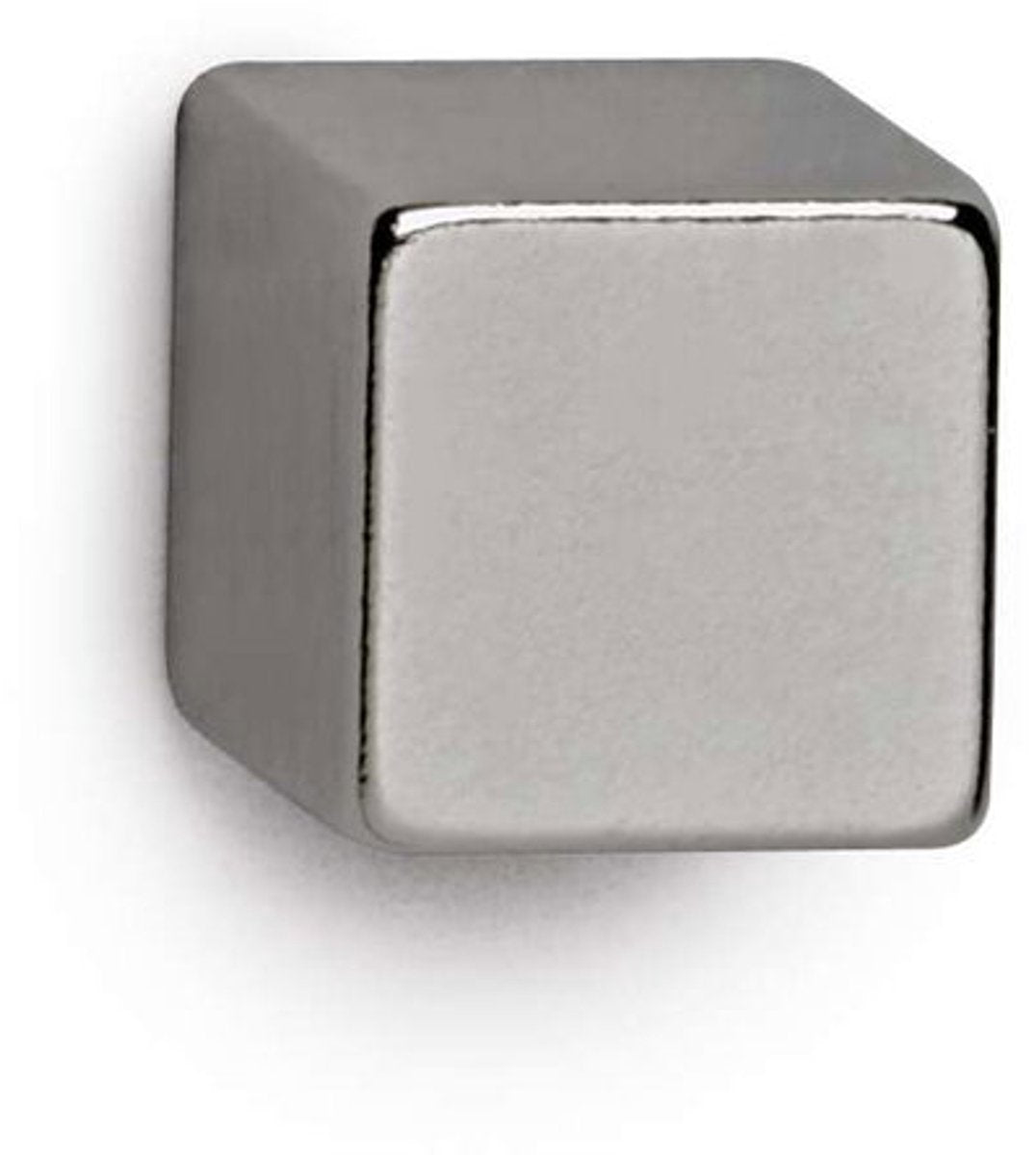 Maul Magnetwürfel 4 Stück 3,8 kg Stahl Metall Neodym 1 x 1 x 1 cm Silber