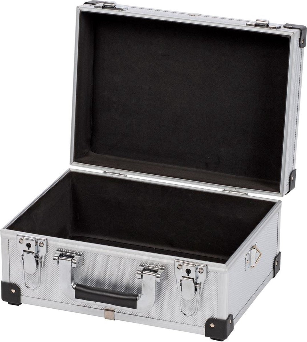 Kreator krt640106s Werkzeugkoffer – 320 x 230 x 160 mm – Silber – (Lieferung ohne Werkzeug)