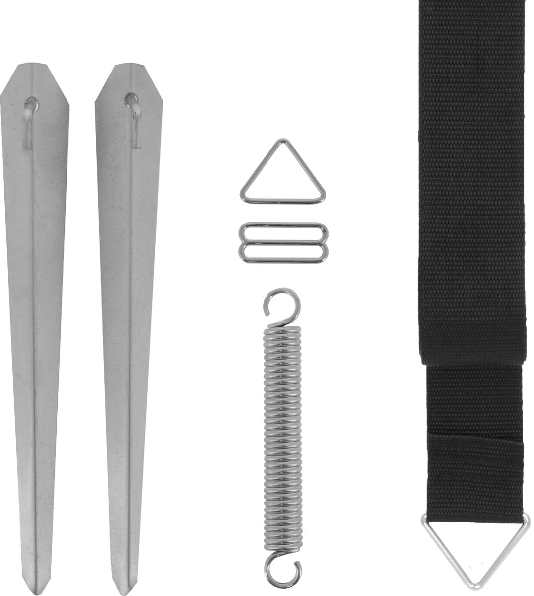 Travellife Sturmgurt-Set universal 13m – verstellbarer Spanngurt – Komplettset – für alle Marken