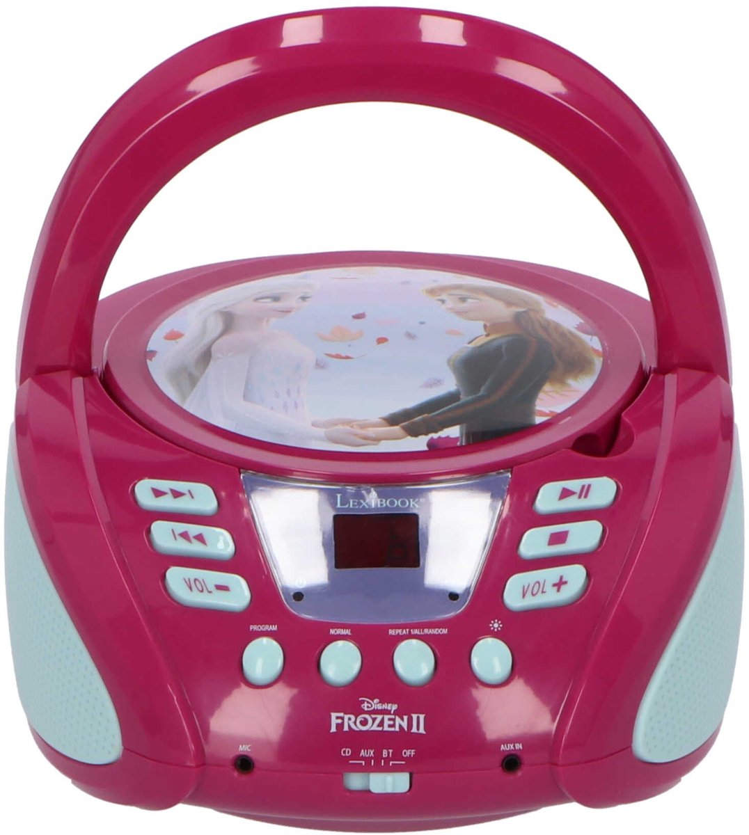 Lexibook Disney Frozen Bluetooth-CD-Player mit Beleuchtung
