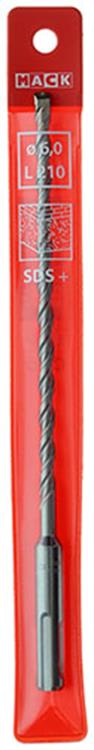 Mack 1018211 – Bohrhammer SDS+ ø 6,0 x 210 mm | 5 Stück